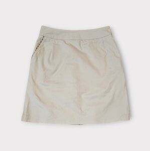 Burberry Golf Nova Check Khaki Skirt/ Skort